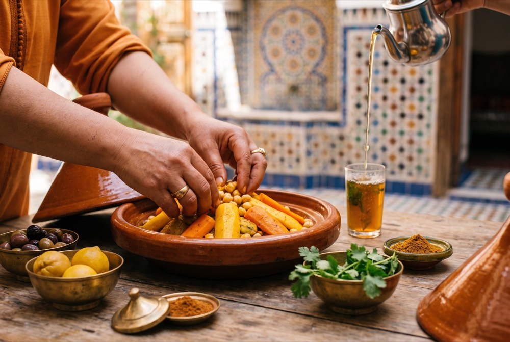 Cooking class in a riad